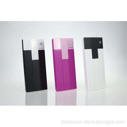 factory supply high quality 13000mAh power bank in piano design